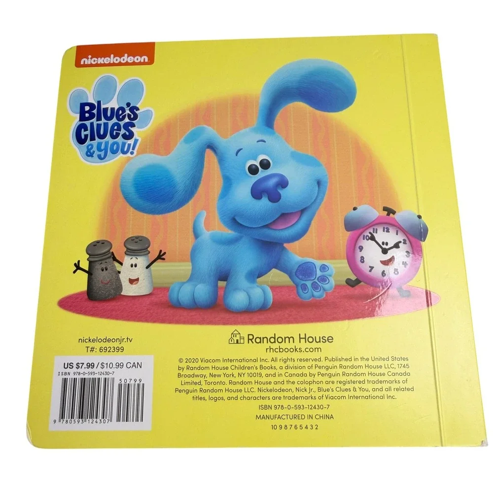 Blues Clues and You Book Lot of 3 Lift the Flap Look and Find Count with‎ Blue